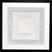 PERFORATED CEILING DIFFUSER-FRONT