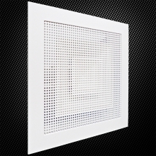 PERFORATED CEILING DIFFUSER-SIDE