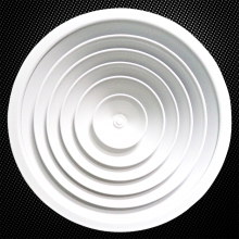 ROUND CEILING DIFFUSER-FRONT