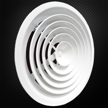 ROUND CEILING DIFFUSER-SIDE