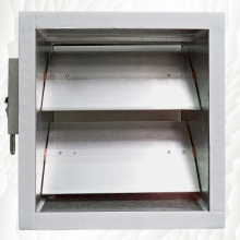 GAVCD- GALVANIZED VOLUME CONTROL DAMPER - FRONT