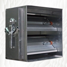 GGVCD- GALVANIZED VOLUME CONTROL DAMPER S&C TYPE - SIDE