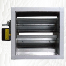 MOTORIZED VOLUME CONTROL DAMPER - FRONT